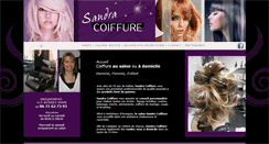 Desktop Screenshot of coiffure-sandra.com